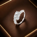 bague argent 925 femme élégante