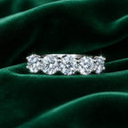 bague femme solitaire moissanite