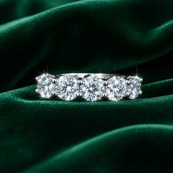 bague femme solitaire moissanite