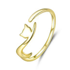 bijou femme chat élégant argent