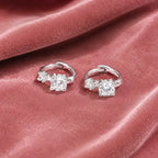 boucles d’oreilles femme créoles zircon