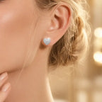 Boucles d’Oreilles Femme Argent Éclat Cristal Élégance