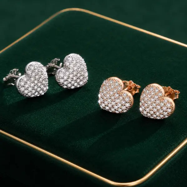Boucles d’Oreilles Femme Argent Éclat Cristal Élégance