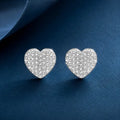 Boucles d’Oreilles Femme Argent Éclat Cristal Élégance