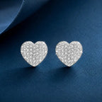 Boucles d’Oreilles Femme Argent Éclat Cristal Élégance