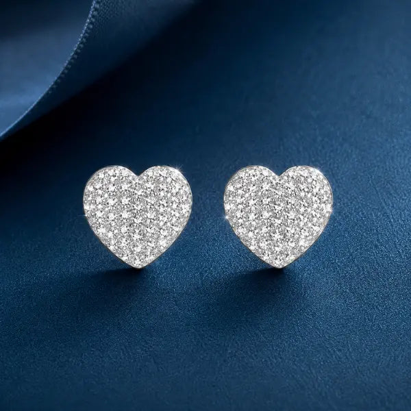 Boucles d’Oreilles Femme Argent Éclat Cristal Élégance