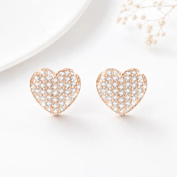 boucles d’oreilles élégantes argent femme.