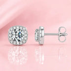 boucles d’oreilles moissanite VVS1 femme