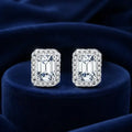 boucles d’oreilles moissanite VVS1 femme