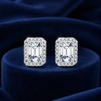 boucles d’oreilles moissanite VVS1 femme
