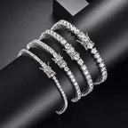 Bracelet Femme Moissanite