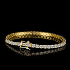 Bracelet Femme en Argent Moissanite