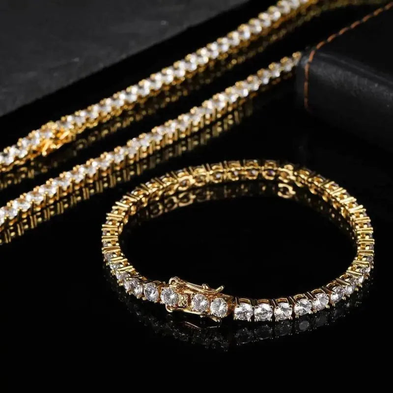 Bracelet Femme en Argent Moissanite 03