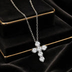 collier femme croix argent 925