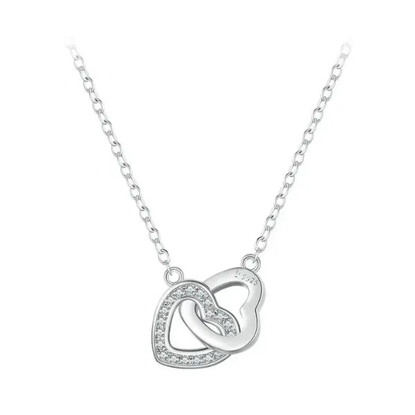 collier coeur minimaliste femme