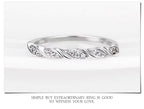 Bague Femme Argent Liane Scintillante Élégance