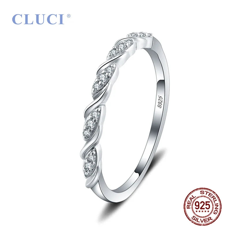 Bague Femme Argent Liane Scintillante Élégance