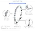 Bague Femme Argent Liane Scintillante Élégance