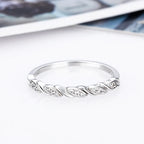 Bague Femme Argent Liane Scintillante Élégance