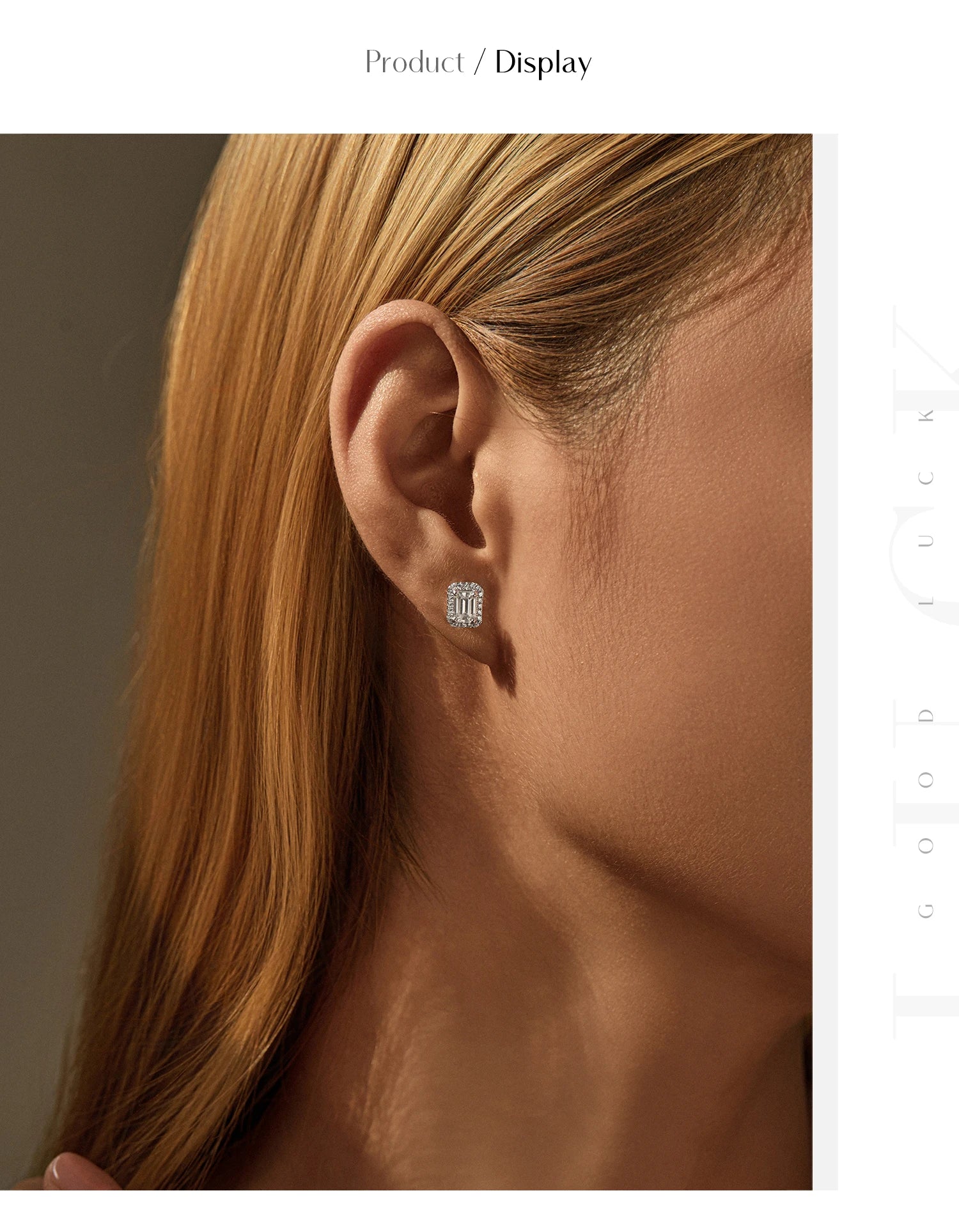 Boucles d’Oreilles Femme Argent Moissanite Émeraude Prestige