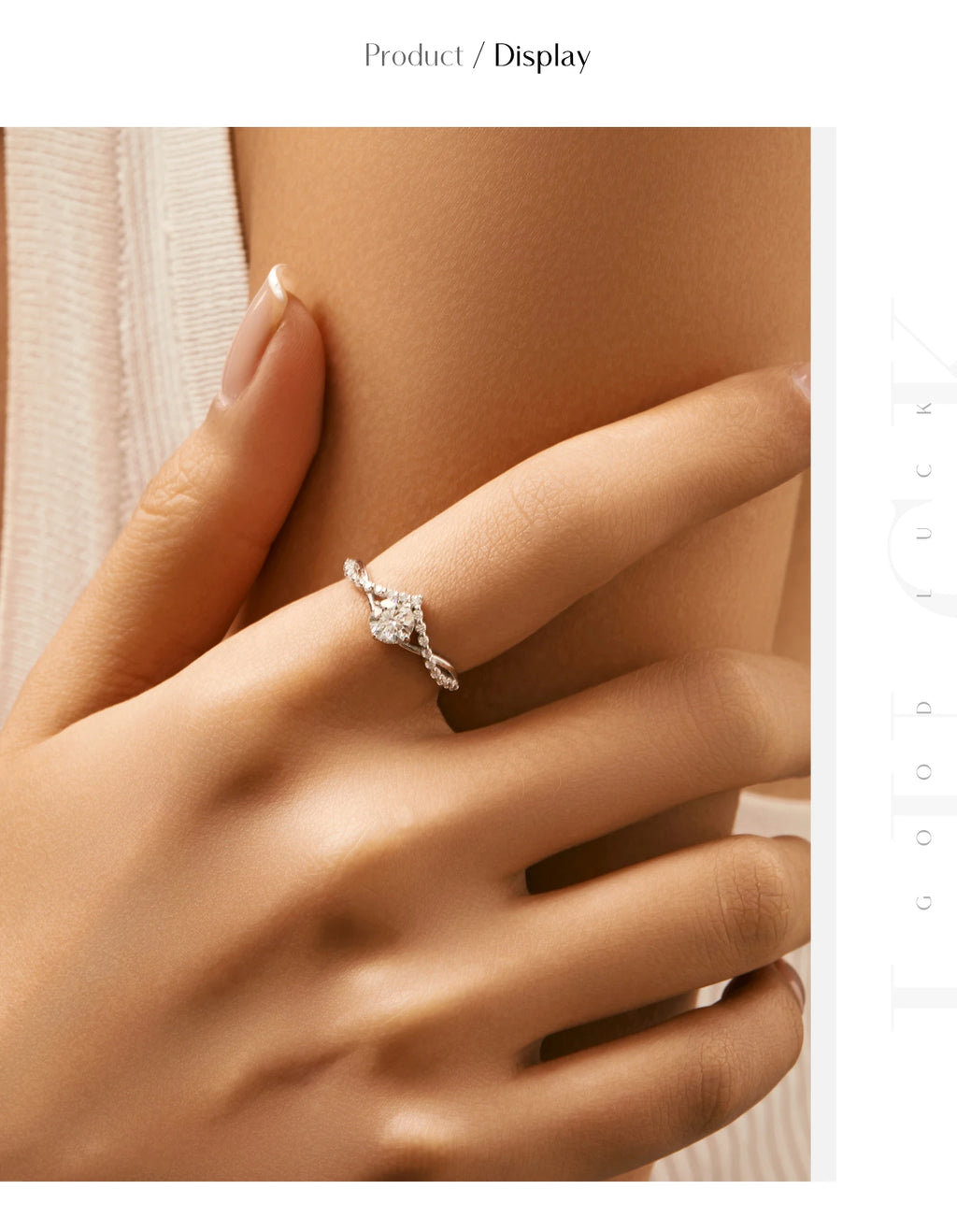 Bague Femme Argent Couronne Éclat Moissanite