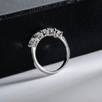 BAGUE FEMME ARGENT ÉCLAT CELESTIA MOISSANITE
