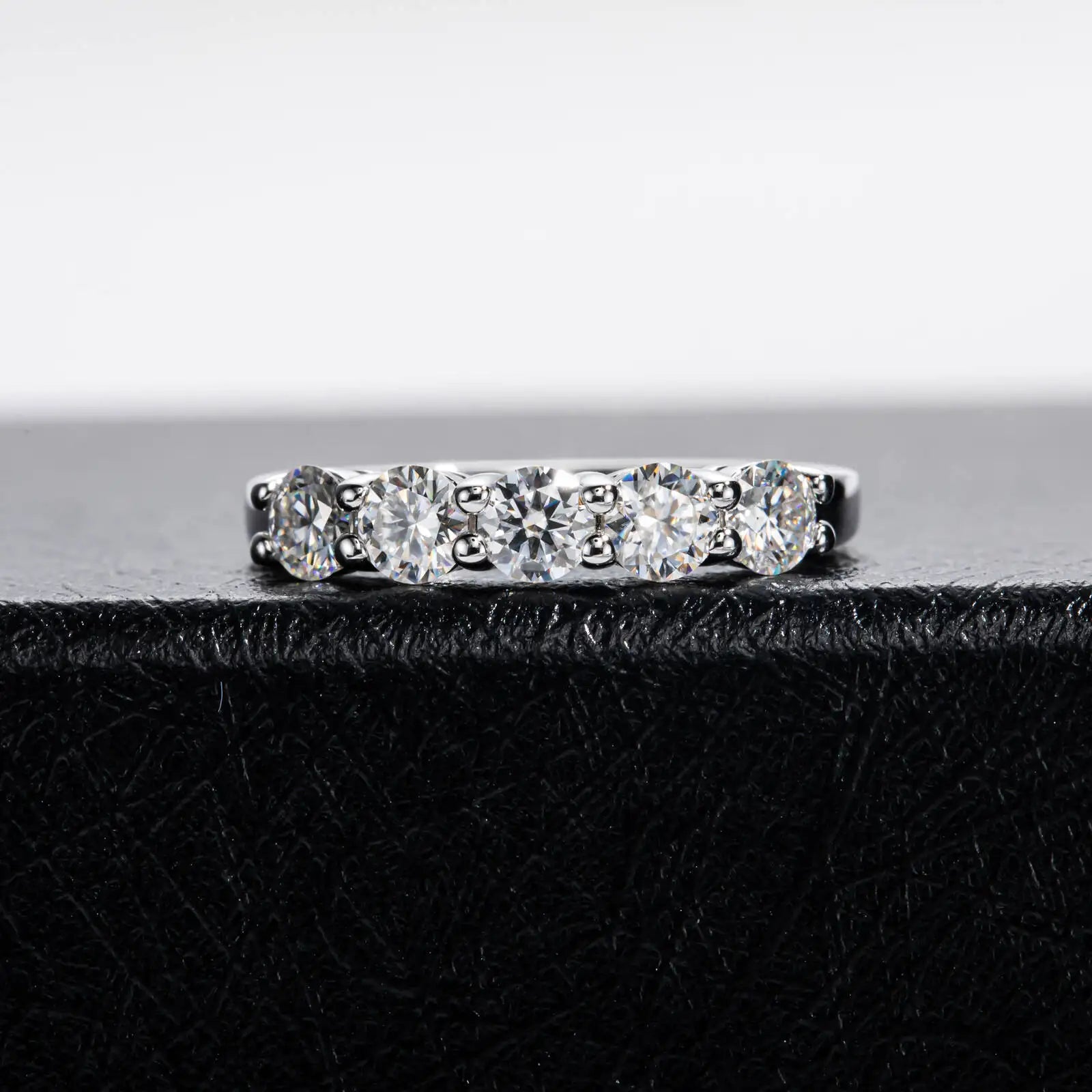 BAGUE FEMME ARGENT ÉCLAT CELESTIA MOISSANITE