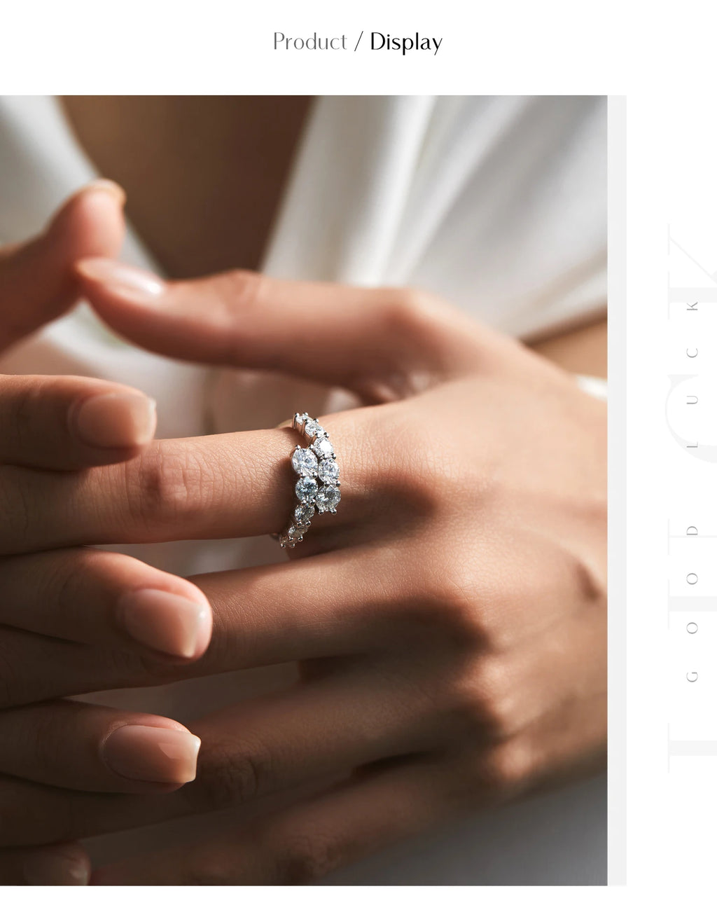 Bague Femme Argent Éclat Floral Zircon Élégance