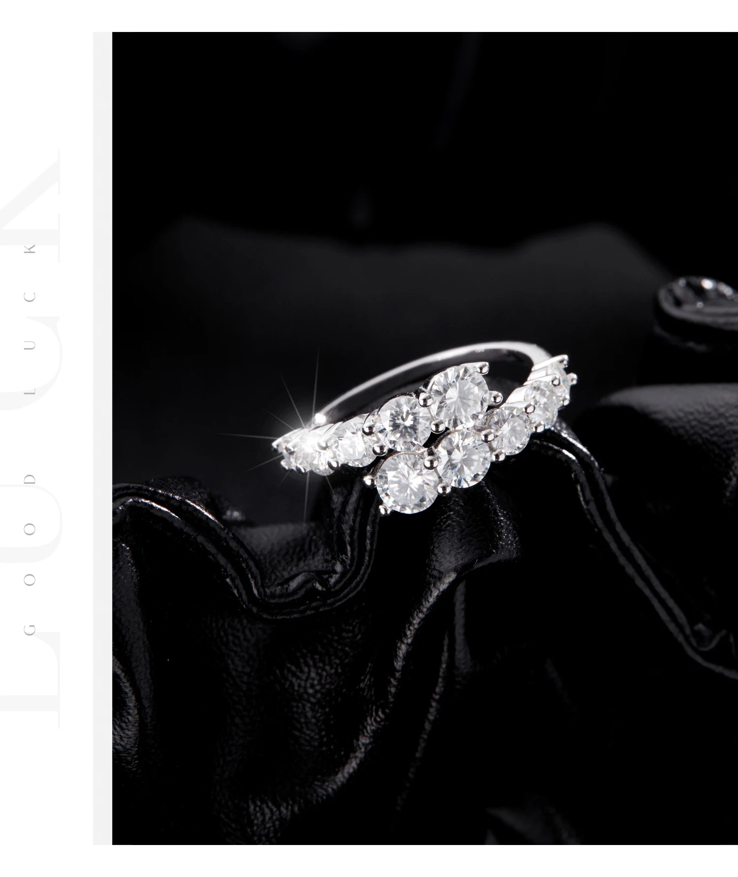 Bague Femme Argent Éclat Floral Zircon Élégance