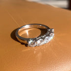 BAGUE FEMME ARGENT ÉCLAT CELESTIA MOISSANITE