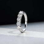 BAGUE FEMME ARGENT ÉCLAT CELESTIA MOISSANITE